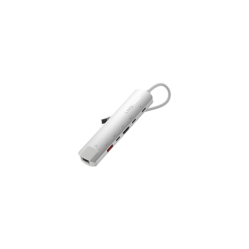 LINQ ProConnect - Dokovací stanice - pro notebook, tablet, chytrý telefon - USB-C - HDMI - 2.5GbE LQ49061