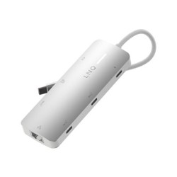 LINQ ProConnect - Dokovací stanice - pro notebook, tablet, chytrý telefon - USB-C - HDMI - 2.5GbE LQ49081
