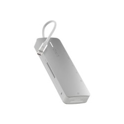 LINQ ProConnect - Dokovací stanice - pro notebook, tablet, chytrý telefon - USB-C - HDMI - 2.5GbE - s Fan