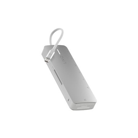 LINQ ProConnect - Dokovací stanice - pro notebook, tablet, chytrý telefon - USB-C - HDMI - 2.5GbE - s Fan