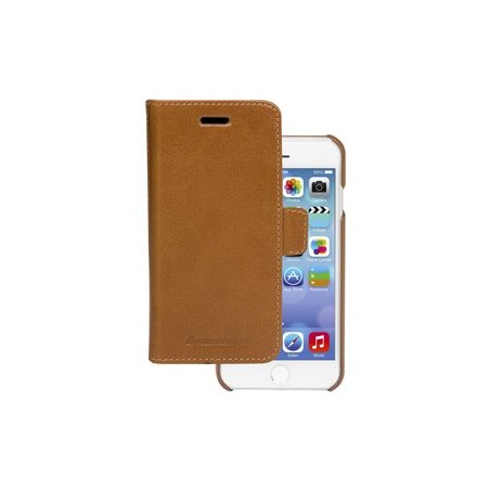 dbramante1928 Lynge - Pouzdro s klopou pro mobilní telefon - kůže full-grain - patina - pro Apple iPhone 6, 6s, 7, 8, SE (2nd