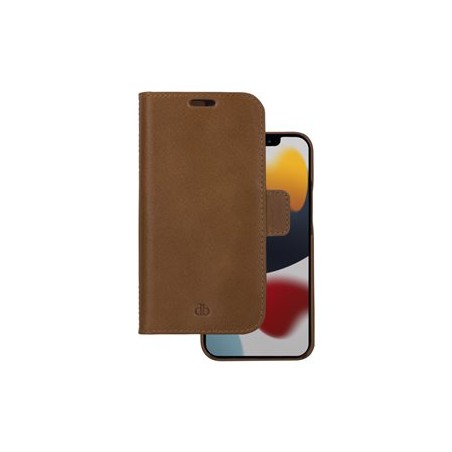 dbramante1928 Lynge - Pouzdro s klopou pro mobilní telefon - kůže full-grain - bronz - pro Apple iPhone 13 Pro