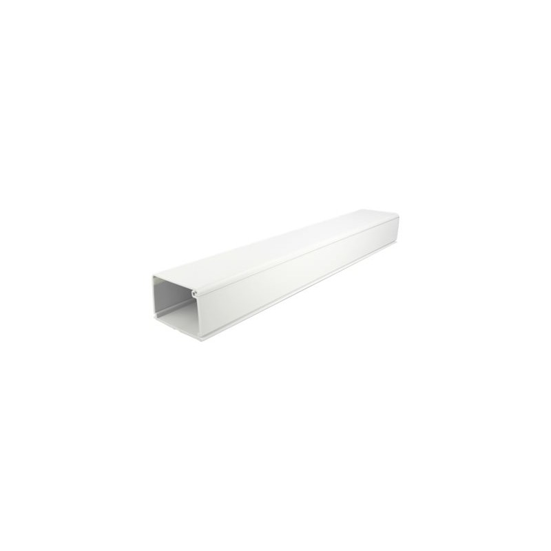 Delock - Kabelovod s krytem - 1 m - bílá 20724