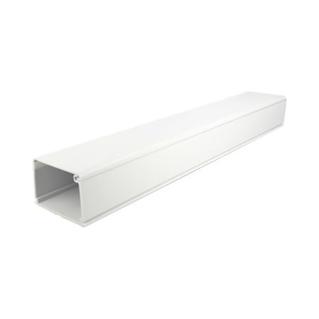 Delock - Kabelovod s krytem - 1 m - bílá 20724