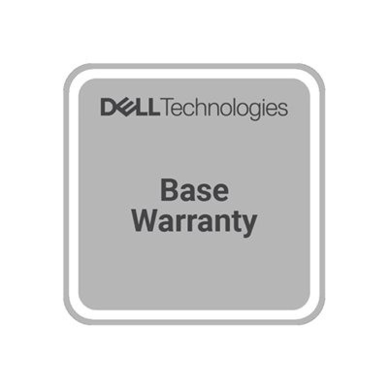 Dell Upgrade z 3 roky Basic Onsite na 5 roky Basic Onsite - Prodloužená dohoda o službách - náhradní díly a práce - 2 let