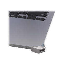 Compulocks Ledge Lock Adapter for MacBook Air 13" M2-M4 Silver - Nástavec zámku bezpečnostního slotu - pro Apple MacBook Air M2