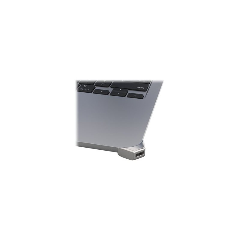 Compulocks Ledge Lock Adapter for MacBook Air 13" M2-M4 Silver - Nástavec zámku bezpečnostního slotu - pro Apple MacBook Air M2