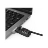 Compulocks Ledge Lock Adapter for MacBook Pro 14" M1, M2 & M3 with Combination Cable - Nástavec zámku bezpečnostního slotu - s