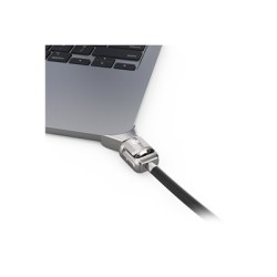 Compulocks Ledge Lock Adapter for MacBook Air 13" M2-M4 with Keyed Lock Silver - Nástavec zámku bezpečnostního slotu - s