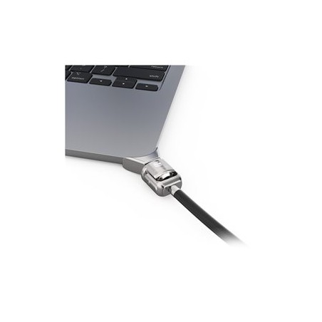Compulocks Ledge Lock Adapter for MacBook Air 13" M2-M4 with Keyed Lock Silver - Nástavec zámku bezpečnostního slotu - s