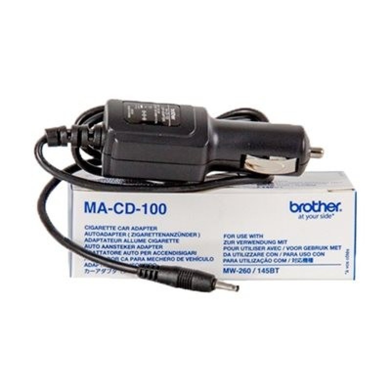Brother - Napájecí adaptér do auta - pro m-PRINT MW-145BT, MW-260, MW-260A, MW-260BT, MW-260W