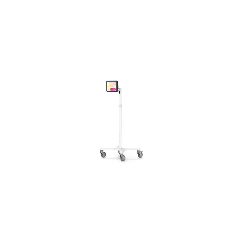Compulocks iPad 10th-11th (A16) Gen PowerMove Medical Rolling Cart Extended Black - Vozík - pro tablet - rozšírené - zdravotní