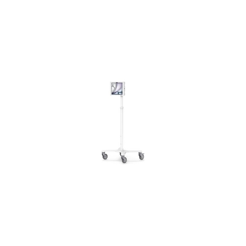 Compulocks iPad Air M2 & M3 13", Apex Enclosure Rolling Cart - Rise Freedom Extended White - Montážní sada (kryt, stojan na