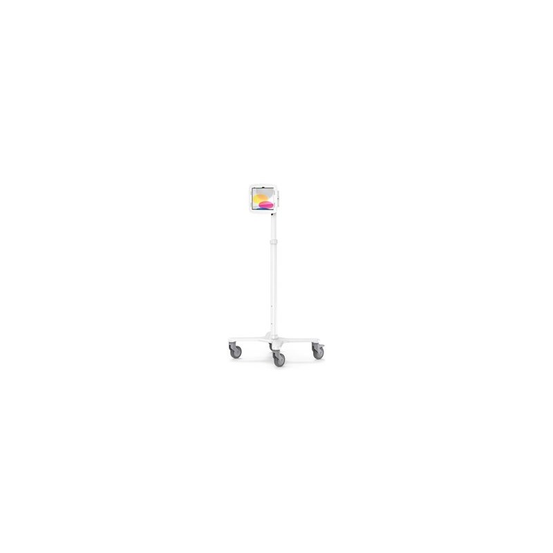 Compulocks iPad 10.2" Space Enclosure Medical Rolling Cart Extended - Vozík - pro tablet - uzamykatelný - zdravotní - kov