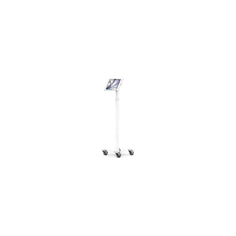 Compulocks iPad Air M2 & M3 13", Apex Enclosure Rolling Cart - Rise Freedom White - Montážní sada (kryt, stojan na vozík) - pro