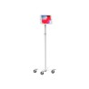 Compulocks iPad 10.2" Space Enclosure Medical Rolling Cart - Vozík - pro tablet - zdravotní - kov - bílá - velikost obrazovky:
