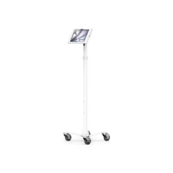 Compulocks iPad Air M2 & M3 11", Apex Enclosure Rolling Cart - Rise Freedom White - Montážní sada (kryt, stojan na vozík) - pro