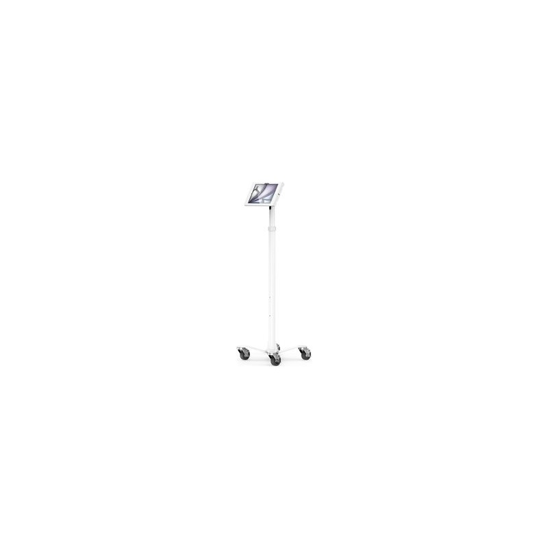 Compulocks iPad Air M2 & M3 11", Apex Enclosure Rolling Cart - Rise Freedom White - Montážní sada (kryt, stojan na vozík) - pro