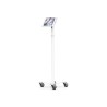 Compulocks iPad Air M2 & M3 11", Apex Enclosure Rolling Cart - Rise Freedom White - Montážní sada (kryt, stojan na vozík) - pro