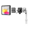 Compulocks iPad 10th-11th (A16) Gen PowerMove Medical Rolling Cart Black - Vozík - pro tablet - zdravotní - cerná, bílá