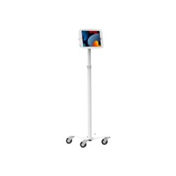Compulocks iPad 10th-11th (A16) Gen Space Enclosure Medical Rolling Cart White - Vozík - pro tablet - mobilní kiosky