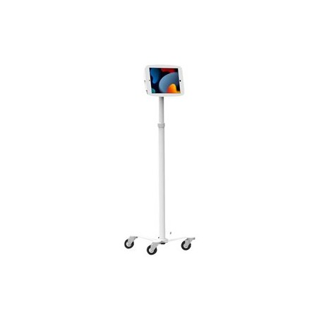 Compulocks iPad 10th-11th (A16) Gen Space Enclosure Medical Rolling Cart White - Vozík - pro tablet - mobilní kiosky