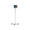 Compulocks iPad 10th-11th (A16) Gen Space Enclosure Medical Rolling Cart Plus Hub White - Vozík - pro tablet - klouzavý