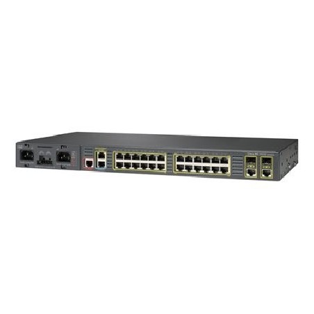 Cisco ME 3400E-24TS - Přepínač - řízený - 24 x 10/100 + 2 x kombinace Gigabit SFP - desktop, Lze montovat do rozvaděče