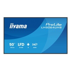 50" iiyama LH5064UHS-B1AG:VA,4K UHD,Android, 24/7