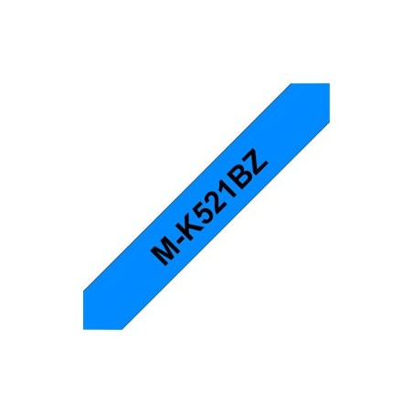 Brother M-K521BZ - Černá na modré - Role (0,9 cm x 8 m) 1 kusy páska pro tiskárnu - pro P-Touch PT-55, PT-55P, PT-65, PT-65LB