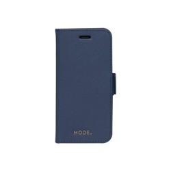dbramante1928 Milano - Pouzdro s klopou pro mobilní telefon - kůže Saffiano - mořská modř - pro Apple iPhone 7, 8, SE (2nd