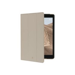 dbramante1928 Milan - Pouzdro s klopou pro tablet - plně zrnitá kůže s jemnou strukturou - písečná duna - 10.2" - pro Apple