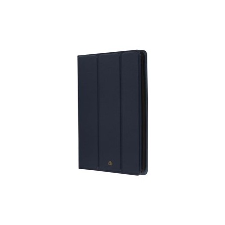 dbramante1928 Milan - Pouzdro s klopou pro tablet - plně zrnitá kůže s jemnou strukturou - modrá pacifik - pro Apple 10.2-inch