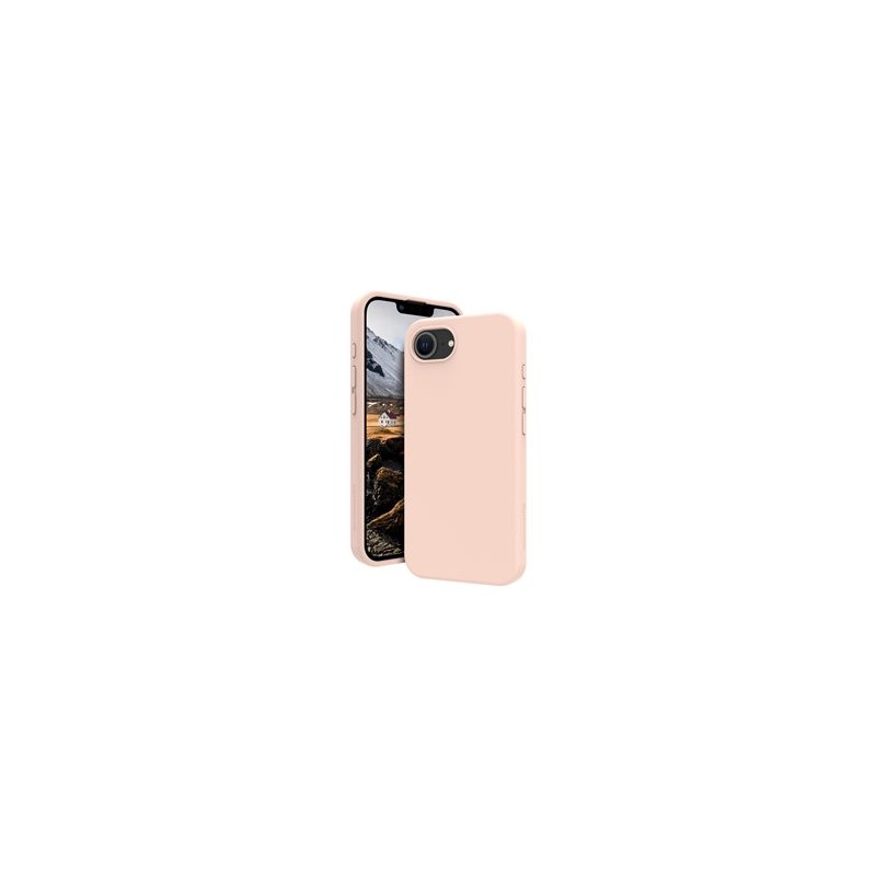 dbramante1928 Monaco - Zadní kryt pro mobilní telefon - kompatibilita s MagSafe - silikon, plast - růžová pink sand - pro Apple