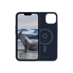 dbramante1928 Monaco - Zadní kryt pro mobilní telefon - kompatibilita s MagSafe - silikon, recyklovaný plast - modrá pacifik