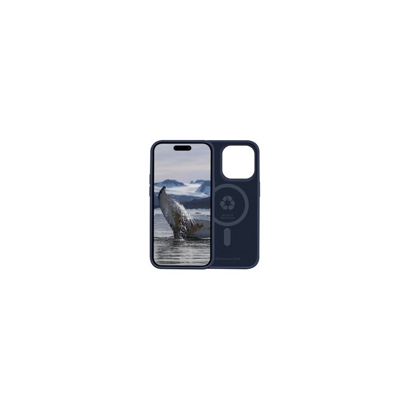 dbramante1928 Monaco - Zadní kryt pro mobilní telefon - kompatibilita s MagSafe - plast, silikon - modrá pacifik - pro Apple