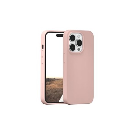 dbramante1928 Monaco - Zadní kryt pro mobilní telefon - kompatibilita s MagSafe - plast, silikon - růžová pink sand - pro Apple