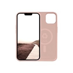 dbramante1928 Monaco - Zadní kryt pro mobilní telefon - kompatibilita s MagSafe - recyklovaný plast, silikon - růžová pink sand