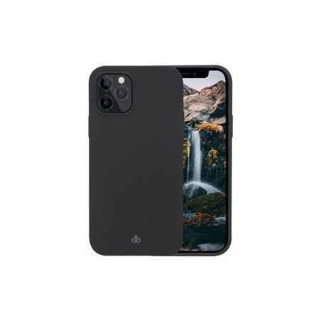 dbramante1928 Monaco - Zadní kryt pro mobilní telefon - kompatibilita s MagSafe - 100% recyklovaný plast - noční čerň - pro