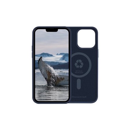 dbramante1928 Monaco - Zadní kryt pro mobilní telefon - kompatibilita s MagSafe - 100% recyklovaný plast - modrá pacifik - pro