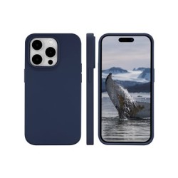 dbramante1928 Monaco - Zadní kryt pro mobilní telefon - kompatibilita s MagSafe - plast, silikon - modrá pacifik - pro Apple