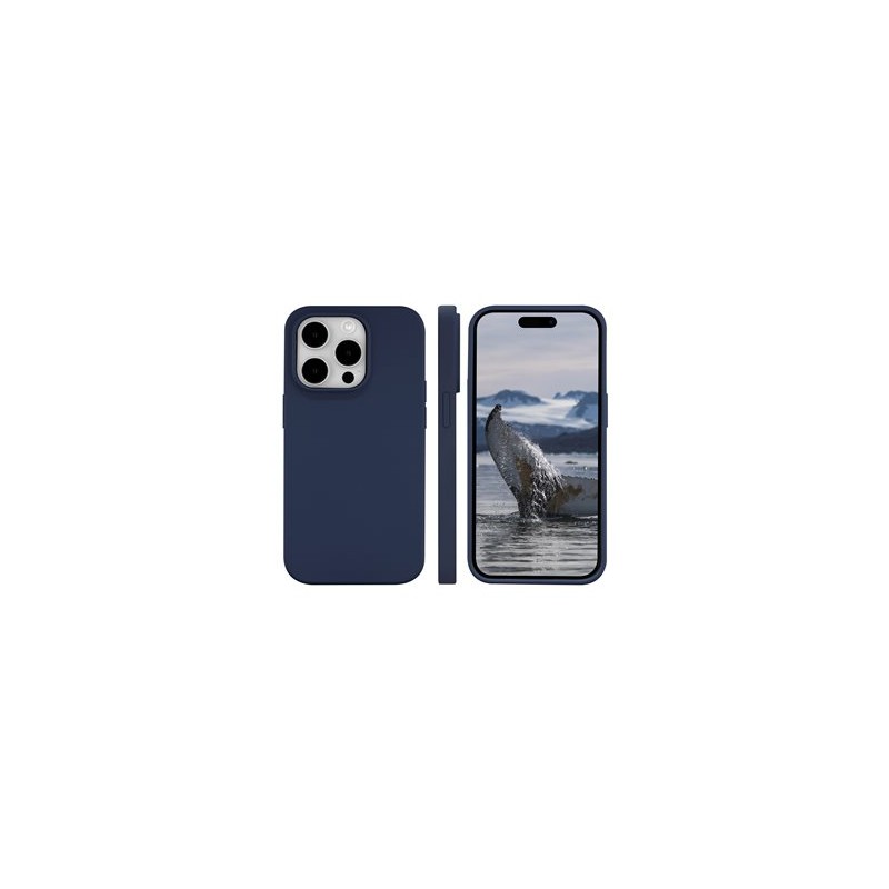 dbramante1928 Monaco - Zadní kryt pro mobilní telefon - kompatibilita s MagSafe - plast, silikon - modrá pacifik - pro Apple
