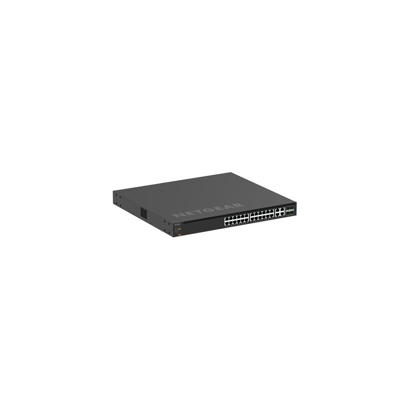 NETGEAR M4350-24M4X4V - Prepínac - L3 - rízený - 24 x 100/1000/2.5G (PoE++) + 4 x 100/1000/2.5G/5G/10G (PoE++) + 4 x 25 Gigabit
