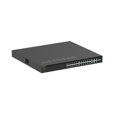NETGEAR M4350-24M4X4V - Prepínac - L3 - rízený - 24 x 100/1000/2.5G (PoE++) + 4 x 100/1000/2.5G/5G/10G (PoE++) + 4 x 25 Gigabit