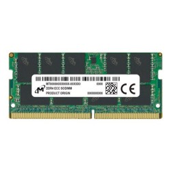 Micron - DDR4 - modul - 16 GB - SO-DIMM 260-pin - 3200 MHz / PC4-25600 - CL22 - 1.2 V - bez vyrovnávací paměti - ECC