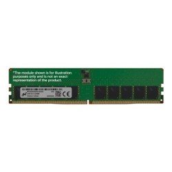 Micron - DDR5 - modul - 32 GB - DIMM 288-pin - 3200 MHz / PC5-51200 - CL52 - 1.1 V - nastaveno na taktován… MTC20C2085S1BC64BD1R