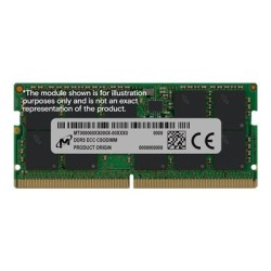Micron - DDR5 - modul - 32 GB - SO-DIMM 262 pinů - 3200 MHz / PC5-51200 - CL52 - 1.1 V - nastaveno na takt… MTC20C2085S1WC64BD1R