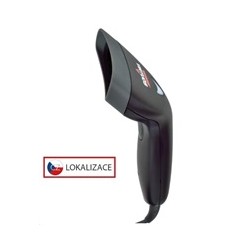 Virtuos CCD čtečka HT-10, USB (klávesnice/RS232 emulace), černá