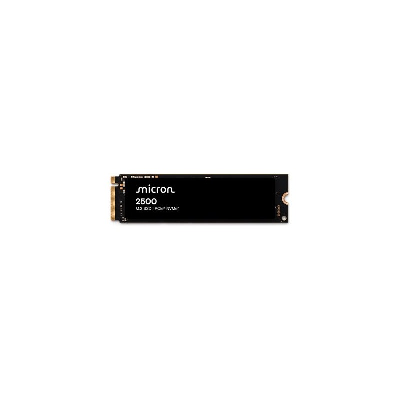 Micron 2500 - SSD - šifrovaný - 512 GB - interní - M.2 2280 - PCIe 4.0 (NVMe) - AES 256 bitu