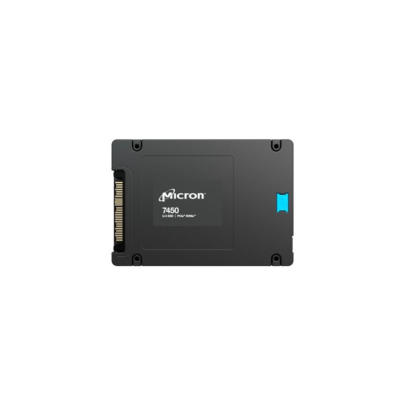 Micron 7450 MAX - SSD - Enterprise - 3200 GB - interní - 2.5" - U.3 PCIe 4.0 (NVMe) - kompatibilní s TAA